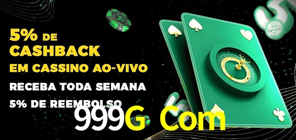 Promoções do cassino ao Vivo 999G Com